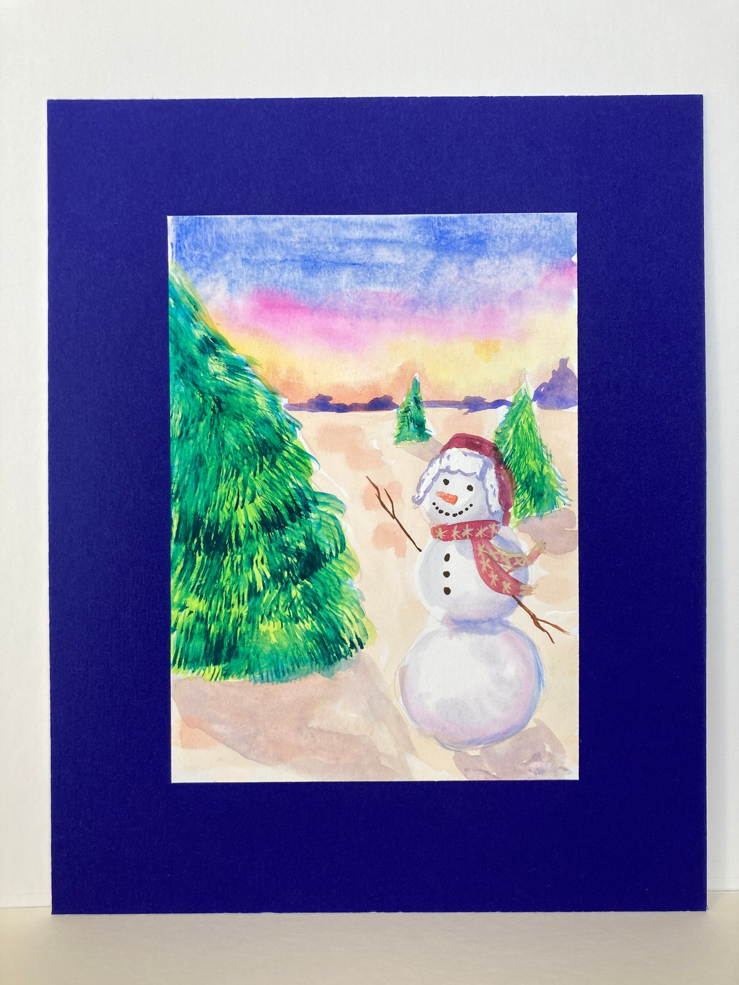 Snowman Red