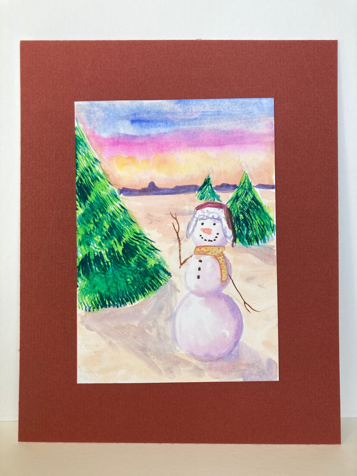 Snowman Yellow